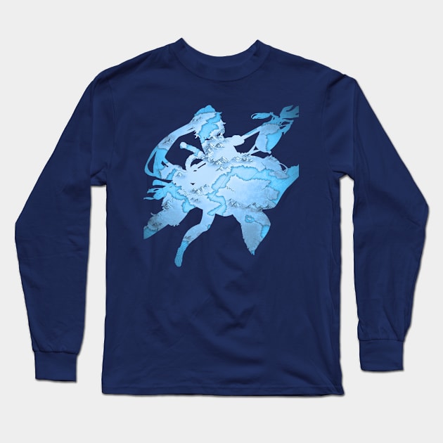 Lyn: Blazing Whirlwind Long Sleeve T-Shirt by Raven's Secret Shop